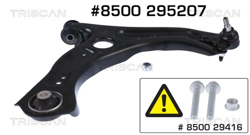 Control/Trailing Arm, wheel suspension