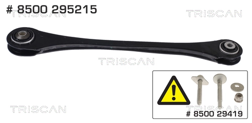 Control/Trailing Arm, wheel suspension