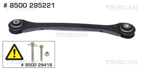 Control/Trailing Arm, wheel suspension
