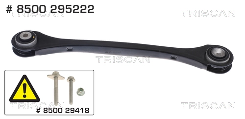 Control/Trailing Arm, wheel suspension