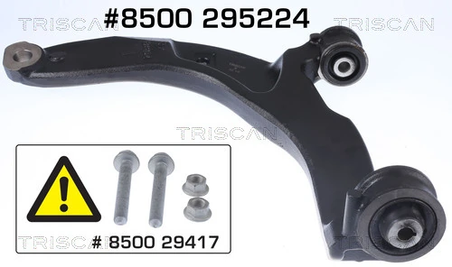 Control/Trailing Arm, wheel suspension