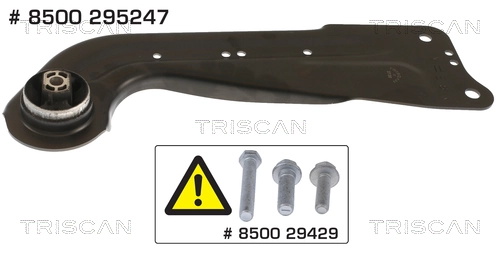 Control/Trailing Arm, wheel suspension