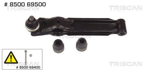 Control/Trailing Arm, wheel suspension