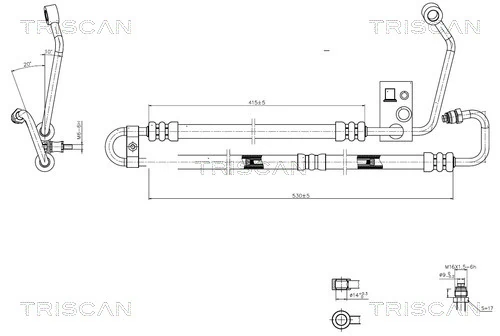 Hydraulic Hose, steering