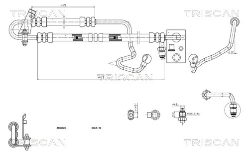 Hydraulic Hose, steering