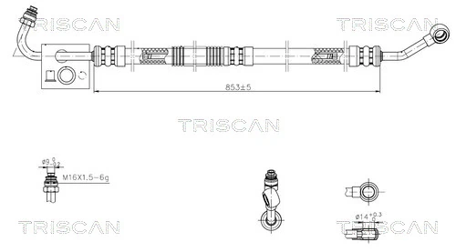 Hydraulic Hose, steering