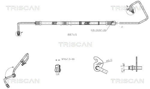 Hydraulic Hose, steering