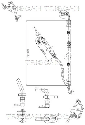 Hydraulic Hose, steering