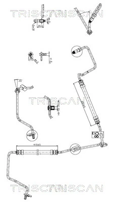 Hydraulic Hose, steering