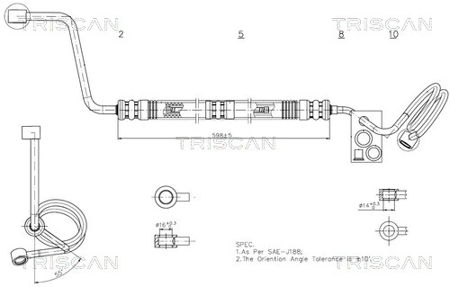 Hydraulic Hose, steering