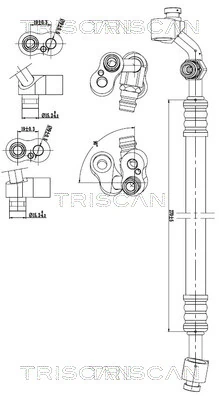 High/Low-pressure Line, air conditioning