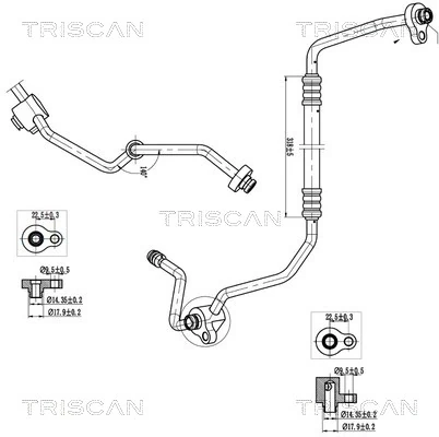 High/Low-pressure Line, air conditioning