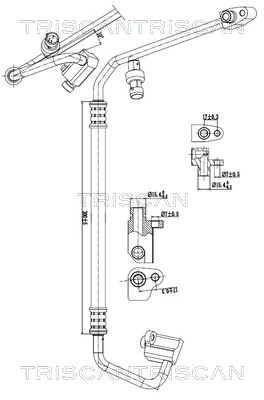 High/Low-pressure Line, air conditioning