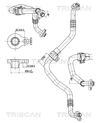 High/Low-pressure Line, air conditioning