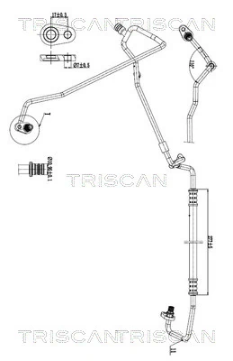 High/Low-pressure Line, air conditioning