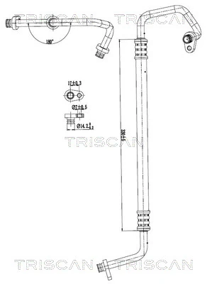 High/Low-pressure Line, air conditioning