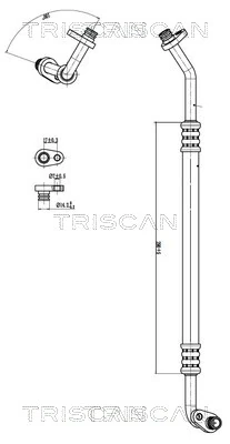High/Low-pressure Line, air conditioning