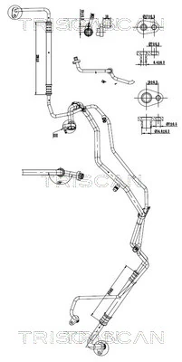 High/Low-pressure Line, air conditioning