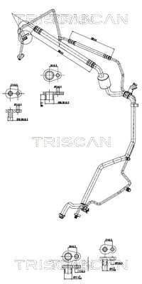 High/Low-pressure Line, air conditioning