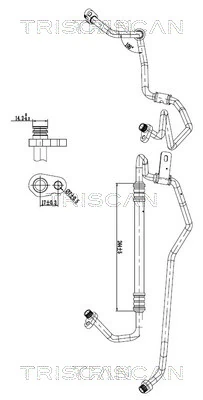 High/Low-pressure Line, air conditioning