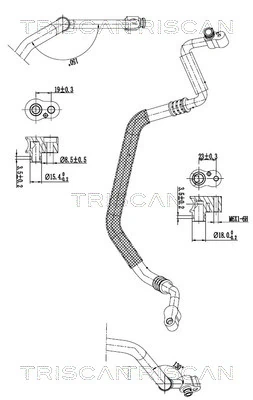 High/Low-pressure Line, air conditioning