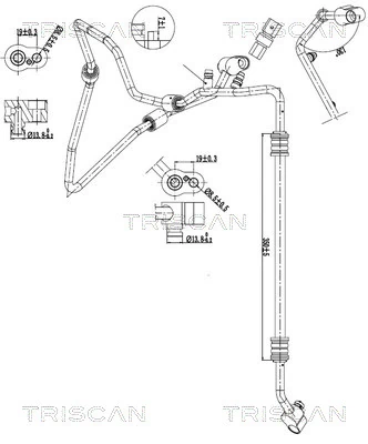 High/Low-pressure Line, air conditioning