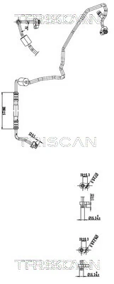 High/Low-pressure Line, air conditioning