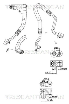 High/Low-pressure Line, air conditioning