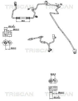 High/Low-pressure Line, air conditioning