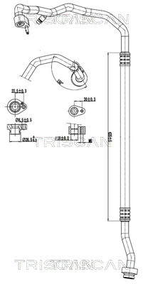 High/Low-pressure Line, air conditioning