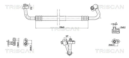 High/Low-pressure Line, air conditioning