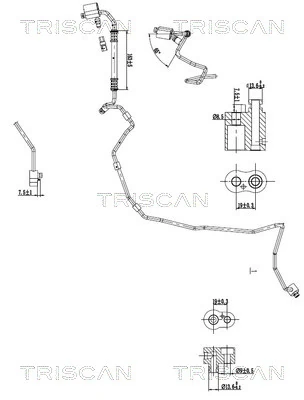 High/Low-pressure Line, air conditioning