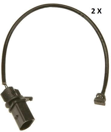 Warning Contact, brake pad wear