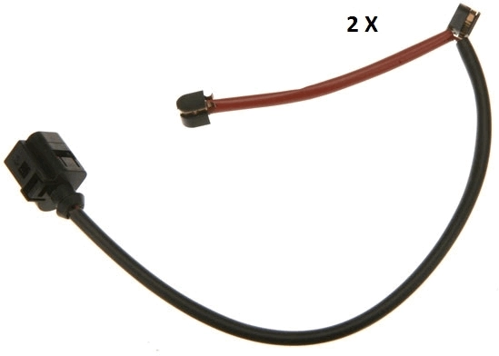 Warning Contact, brake pad wear