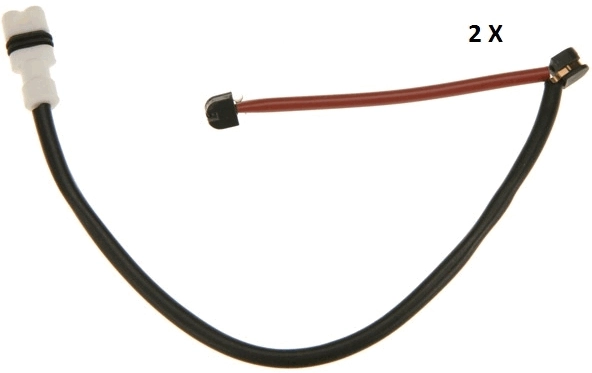Warning Contact, brake pad wear