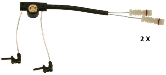 Warning Contact, brake pad wear