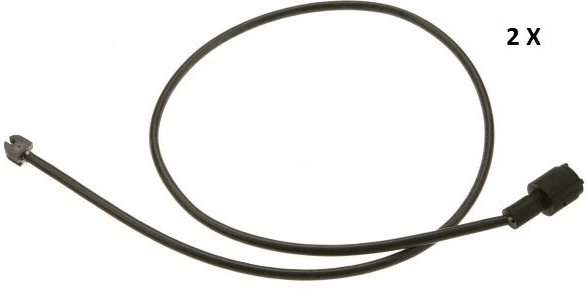 Warning Contact, brake pad wear