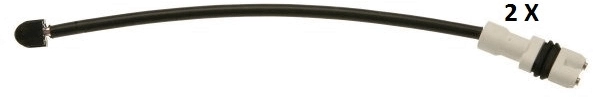 Warning Contact, brake pad wear