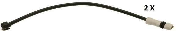 Warning Contact, brake pad wear