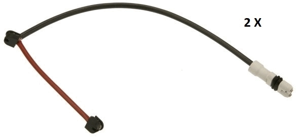 Warning Contact, brake pad wear