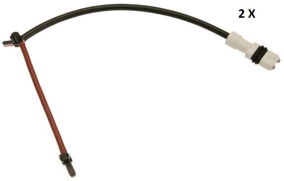 Warning Contact, brake pad wear