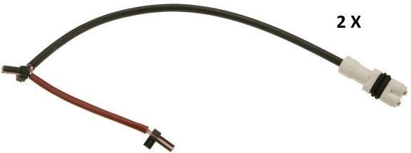 Warning Contact, brake pad wear