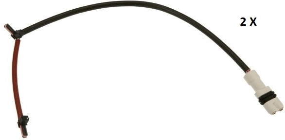 Warning Contact, brake pad wear