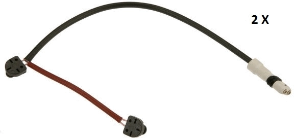 Warning Contact, brake pad wear