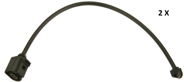 Warning Contact, brake pad wear