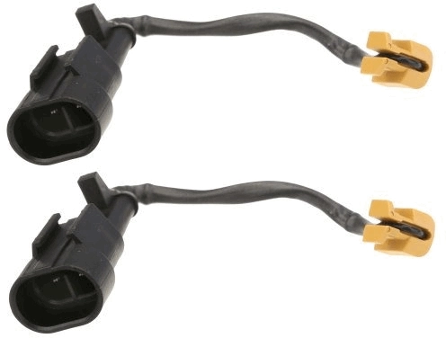 Warning Contact, brake pad wear
