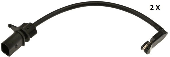 Warning Contact, brake pad wear