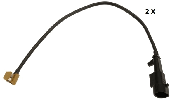 Warning Contact, brake pad wear