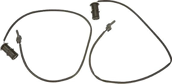 Warning Contact, brake pad wear