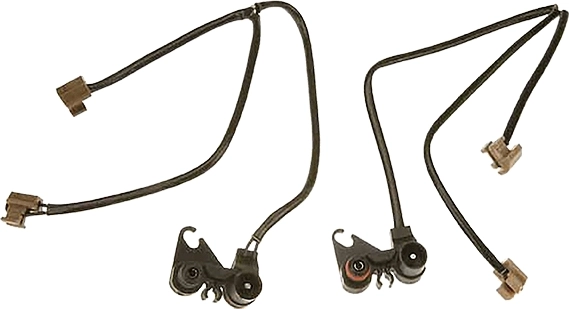 Warning Contact, brake pad wear
